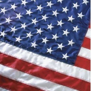 NEW Nylon Flag Embroidered Valley Forge